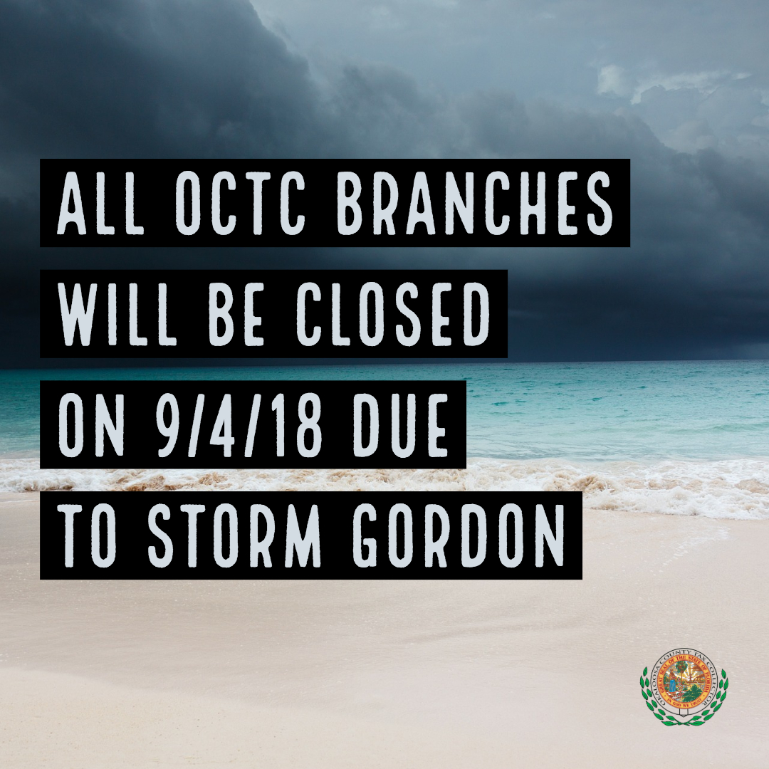 Offices closed due to storm Gordon graphic